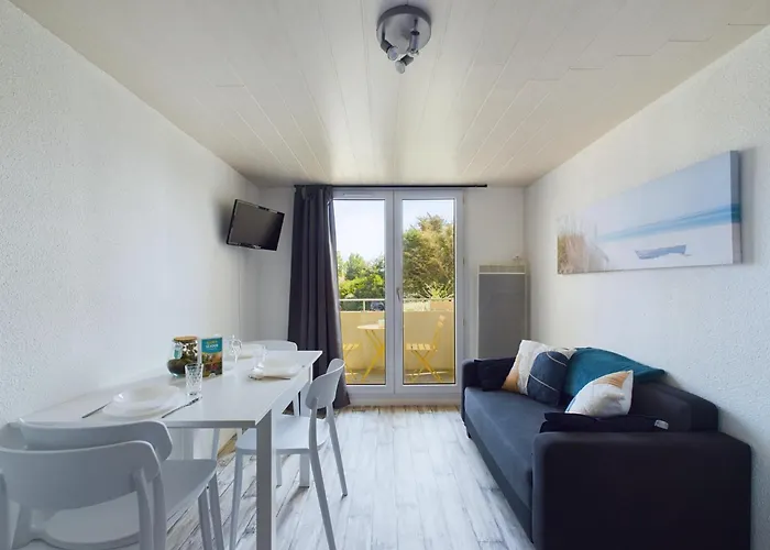 A 150m De La Plage, Mezzanine Pour 4 Daire *